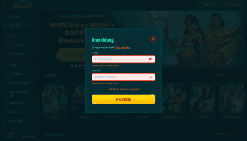 Spinanga Casino